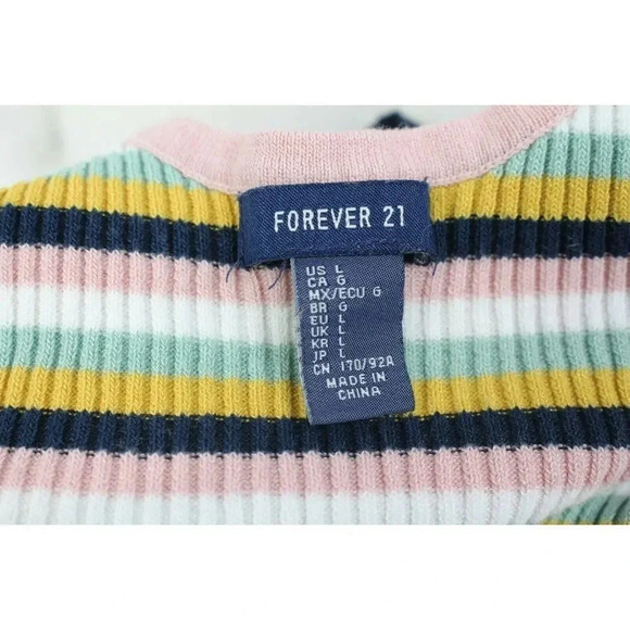 ladeis FOREVER 21 Tank Top size L - Picture 5 of 5